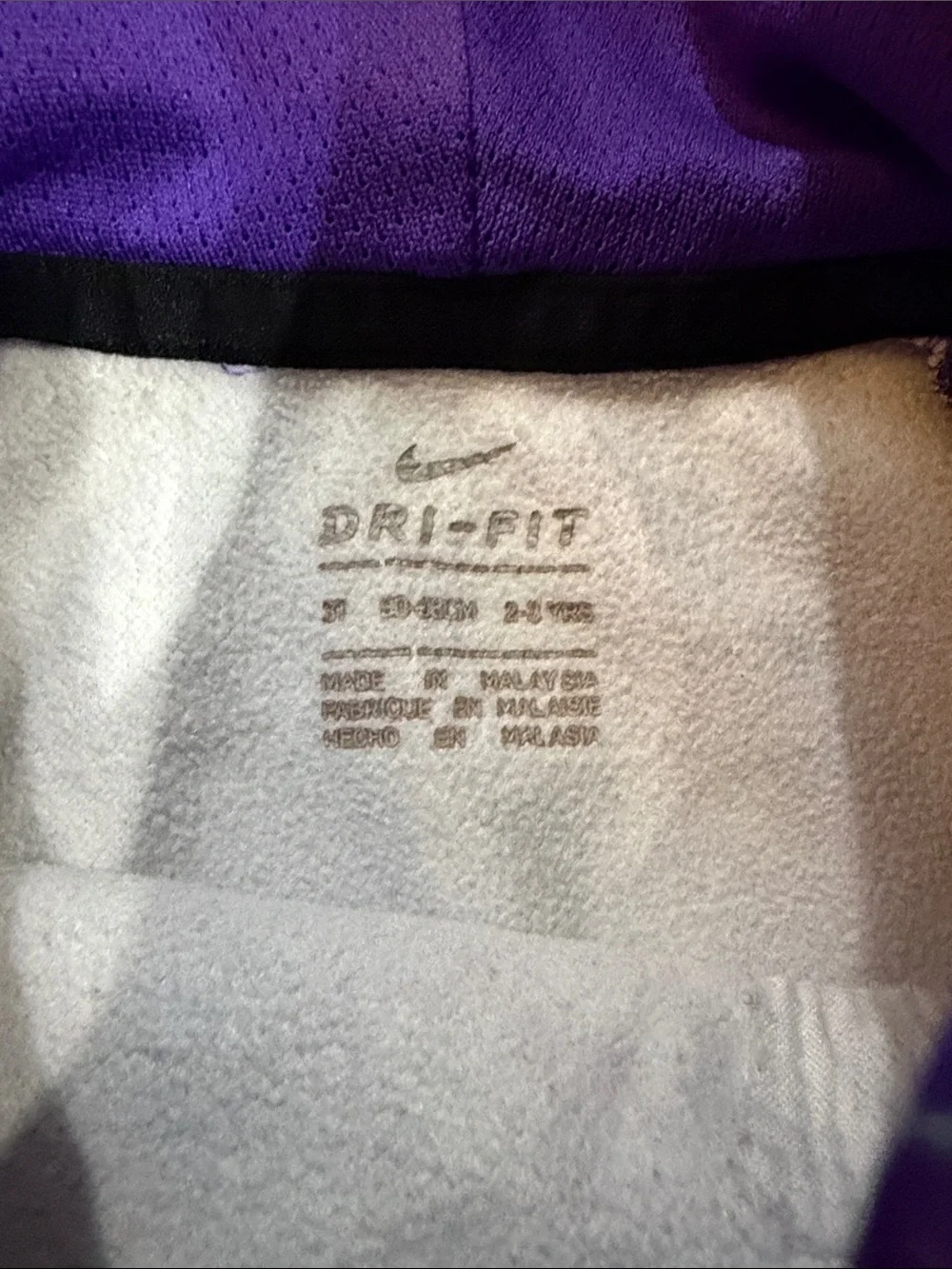Girl’s Nike Dri-Fit Hoodie/Sweatshirt. Size 3T. Good Used Condition.